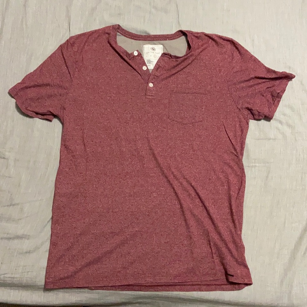On The Byas Red T shirt
